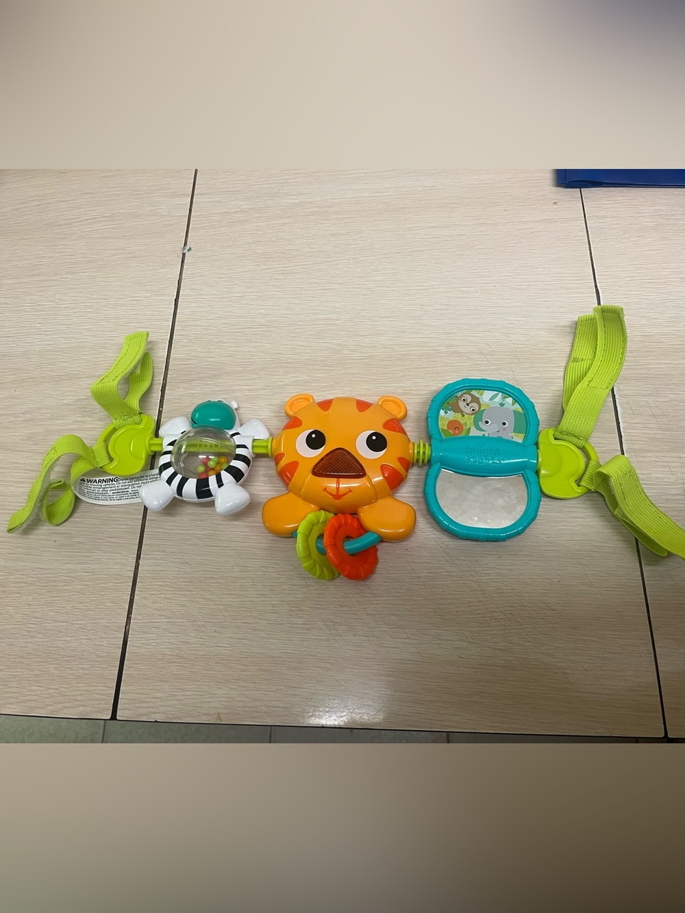Bright Start car seat/ stroller attachment toy